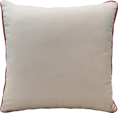 45x45 cm Kussenhoezen | Kussenhoes | Kussenhoesjes | Sierkussen | Velvet | met rits | Wit