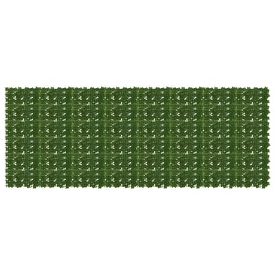 vidaXL - Balkonscherm - met - bladeren - Groen - 400 - x - 150 - cm