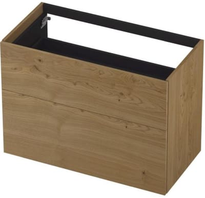INK - Onderkast 2 Laden Push To Bestaande Uit: - 900x450x650 Mm - Natur Fineer