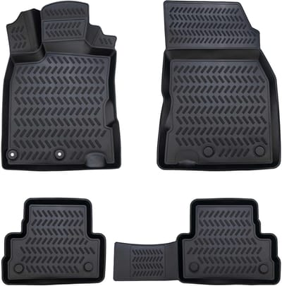 3D Rubber Automatten voor NISSAN QASHQAI 2007-2014 [J10] - geurloos & op maat - hoge rand