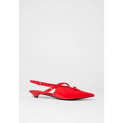 & Other Stories Aliz Ballerina Red Size: 36 | Pumps Outlet | Dames | Rood