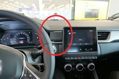 Brodit ProClip houder geschikt voor Renault Captur 2020 - / Mitshubishi ASX 2023 -