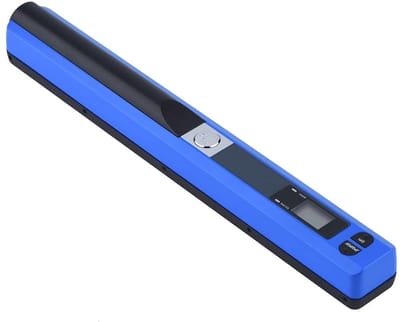 aladdien Handscanner Draadloze Document Scanner 900 Resolutie Compact Formaat Ideaal voor Thuis en Kantoor A4 Formaat