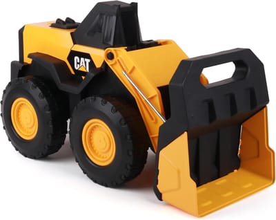 CAT Construction Grote Wiellader – 40,6 cm – Stalen Speelgoed Bouwvoertuig – Werkende Schepbak – Vanaf 3 Jaar
