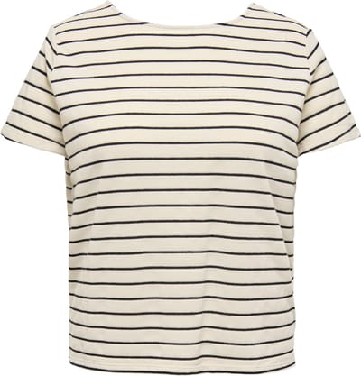 ONLY CARMAKOMA - CARJANA S/S MIX SWEAT TOP JRS - Dames - Blouses