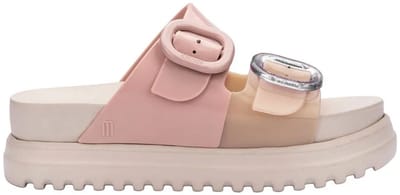 Melissa Cozy Platform Slippers Roze EU 41-42
