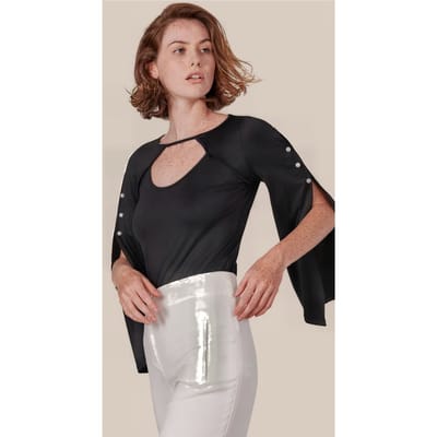 Anne Fontaine Lynda-h19 Black Größe: 38 | Blusen Outlet | Damen | Schwarz