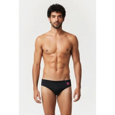Arena Men's  Airbrush Graphic Swim Briefs Black Taglia: 100 | Pantaloncini da bagno Outlet | Uomo | Nero