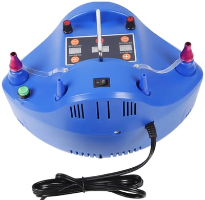 M-Goods - Elektrische Ballonpomp met Timer en Voetpedaal – Dubbele Ballonblazer 1200W – Ballonnenpomp voor Feestjes en Verjaardagen