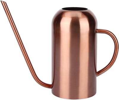 Retro gieter - Waterkoker planten - Planten water geven - Lange smalle uitloop - 15 liter capaciteit - Roségoud