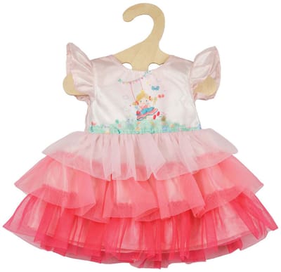 Heless poppenjurk prinses Emily met kroon - poppenkleding 35-45cm.