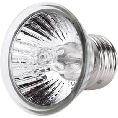 75W  Ampoule Lampe Chauffante Reptile Ampoule Lampe Chauffante Tortue pour Lampe de Bains de Soleil Ampoule Chauffante pour Lampe Reptile EU 50W argenté