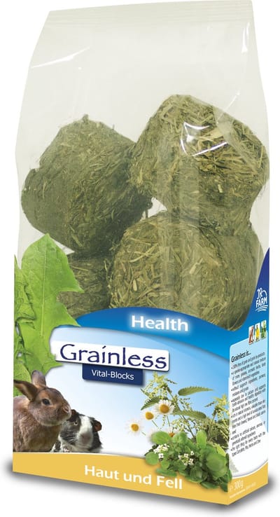 Jr Farm Grainless Health Vital-Blocks Huid En Vacht  | 300
