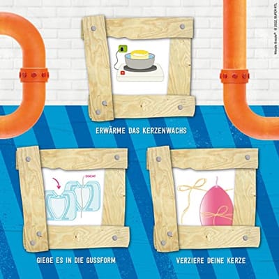 Candle Making Set voor Kinderen vanaf 8 Jaar - Maak je Eigen Kaarsen met Natuurlijke Producten