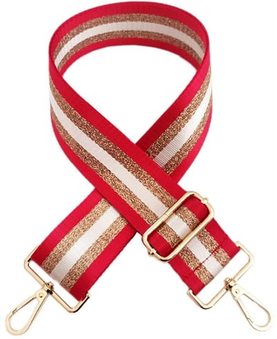 Dailygoods- Schouderriem Verstelbaar 72-130 cm - Tassenriem - Schouderband voor Tas - Tasaccessoires - Nylon met Metalen Gesp - Breedte 5 cm - Tasband