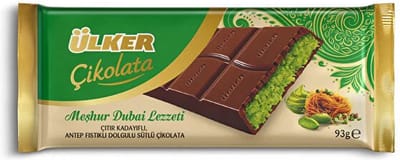 Ulker Dubai Chocolate - chocolade reep viral op TikTok - 93 gram