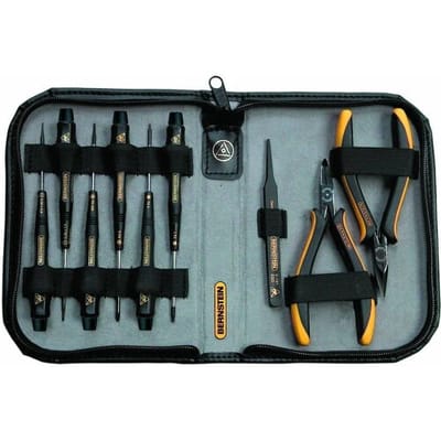BERNSTEIN Tools for Electronics Gereedschapstas, leeg ESD (l x b x h) 190 x 135 x 35 mm
