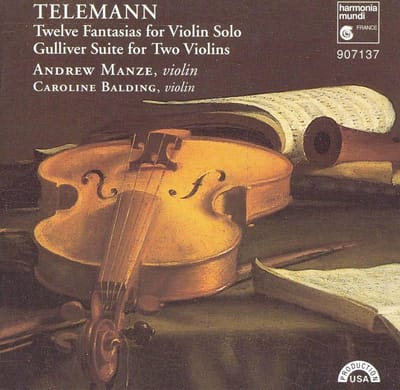 12 Fantasien Fuer Violine