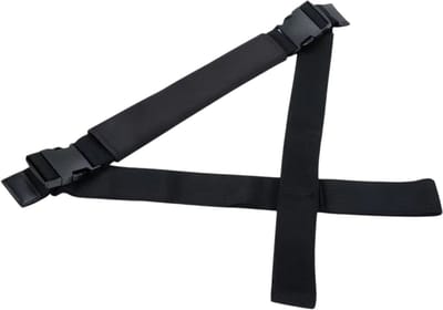 Dans Stretch Band – Yoga Riem - Stretch Band voor Flexibiliteit – Pilates en Gymnastiek Trainingsband voor Rek- en Strekoefeningen voor Volwassenen en Kinderen - Zwart
