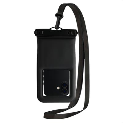 imoshion Floating Waterproof Pouch - Waterdicht Telefoonhoesje voor Onderwater - Universele Dry Bag - Zwart