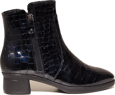 Hartjes 172.1902 Blues Enkellaarsjes - Enkelboots met rits - Dames - Blauw - Maat 42