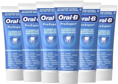 Oral-B Tandpasta Pro-Expert Intense Reiniging - 6 x 75 ml Voordeelverpakking