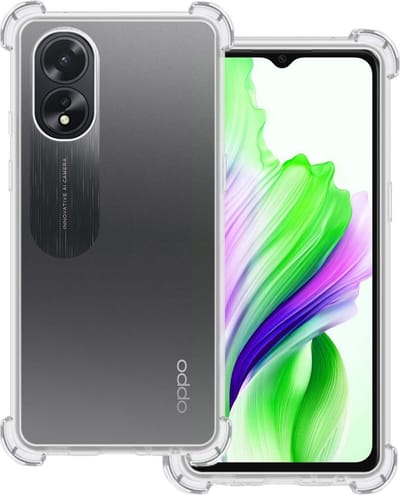Hoesje Geschikt voor OPPO A18 - Sterk & Shockproof - Siliconen Case - Back Cover - Telefoon Hoes Shock Proof - Transparant
