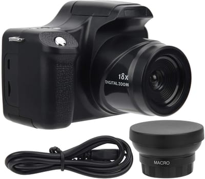 Digitale Camera HD SLR-camera 18x Zoom Lange Brandpuntsafstand Draagbare Videocamera - 30 Inch Lcd-scherm - Bijeenkomsten en Reizen Buitenshuis - Standard+Wide Angle Lens .