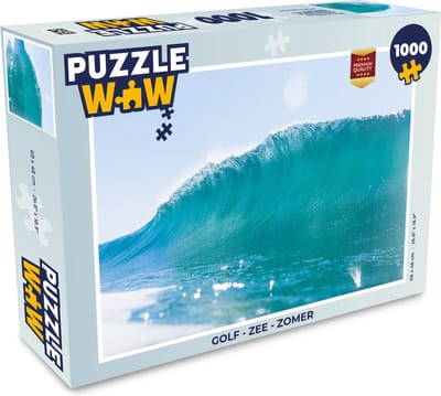 Puzzel Golf - Zee - Zomer - Legpuzzel - Puzzel 1000 stukjes volwassenen