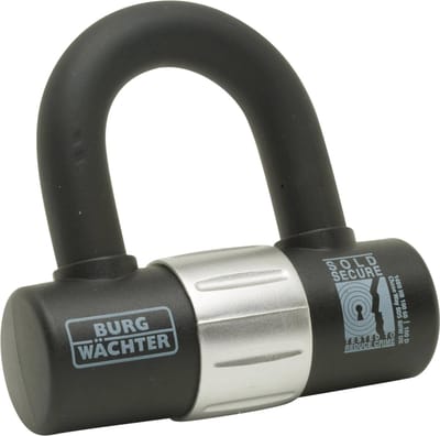 Heavy Duty 14mm U-Slot Hangslot voor Diamond & Gold Beveiliging - Zwart