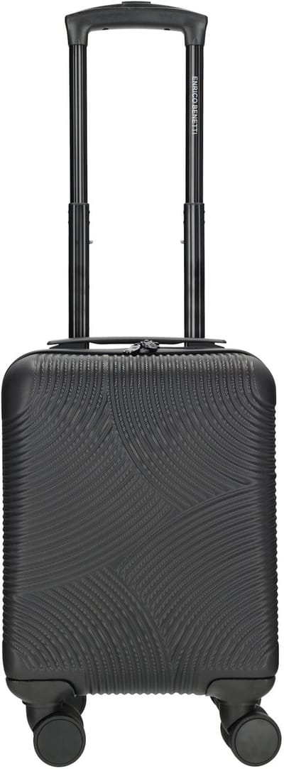 Enrico Benetti Louisville Handbagage Underseater Koffer 44 cm - 22 liter - Zwart