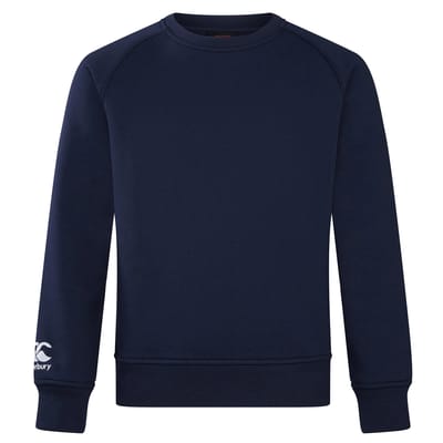 Canterbury Dames/Dames Club Sweatshirt met ronde hals (Marine)