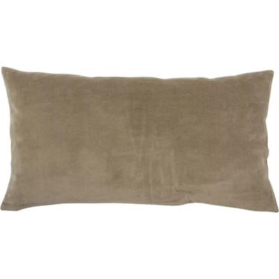 VIVARAISE - Effen kussen Elise Ficelle 30 x 50