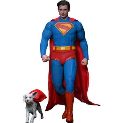 Hot Toys Superman (2025) Movie Masterpiece Action Figure 1/6 Superman & Krypto 33 cm Action Figuur