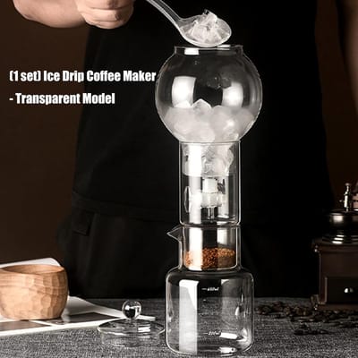 Koffiezetapparaat Glas - Cold Brew Maker - Koffie Zetten - Langzaam Druppelproces - N.v.t. - Transparant