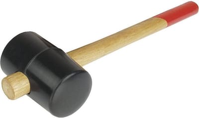 Brüder Mannesmann M 709-075 Rubberen hamer 708 g 360 mm 1 stuk(s)