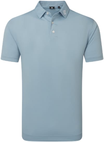 Footjoy Stretch Pique Heren Poloshirt Chambray