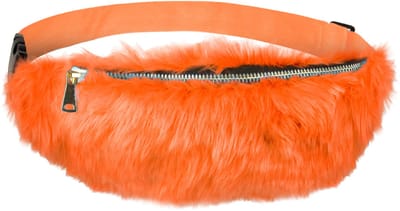 Heuptas - Fanny pack - Festival tasje - Money belt - Koningsdag accessoires - 30 x 12 cm - Pluche - Oranje