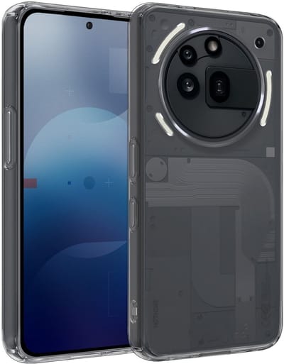 Hoesje - Geschikt voor Nothing Phone (3a) Pro - Sterk & Shockproof - Siliconen Case - Hoes Cover - Telefoonhoes - Transparant