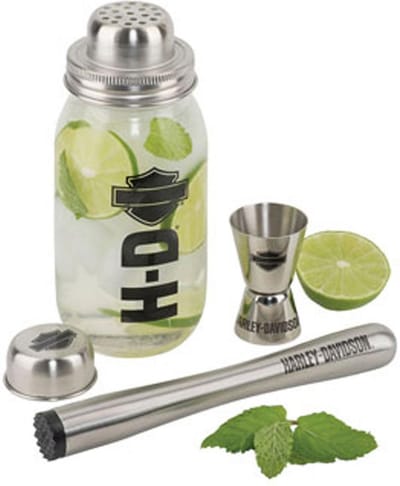Harley-Davidson Cocktail Shaker Set LAATSTE KANS
