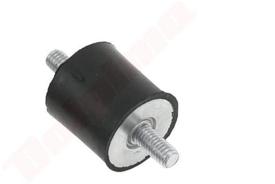 Trillingsdemper passend op UNI MM 25x25mm M6x12/M6x12/60