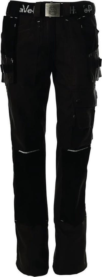 HAVEP 80029 Werkbroek Charcoal/zwart 42