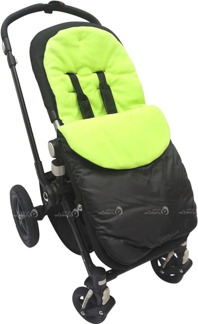 Voetenzak Kinderwagen - Luxe Toes - Warm Blijven - Wind en Regenbestendig - 53 x 40 cm - Groen