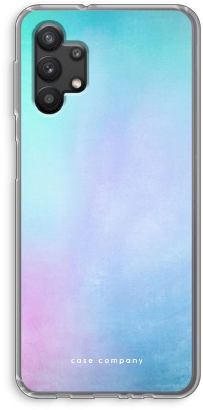Hoesje geschikt voor Samsung Galaxy A32 5G hoesje - Mist pastel - Soft Cover Telefoonhoesje - Bescherming aan alle Kanten en Schermrand