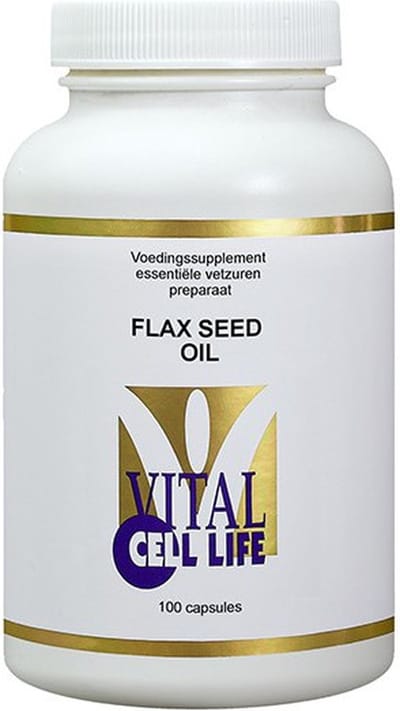 Vital Cell Life Flax Seed Oil 100 capsules