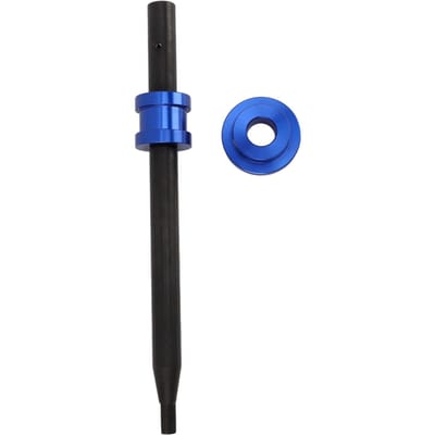 Outil d'amorçage de pompe à huile Aluminium Acier Amorceur de pompe à huile moteur pour V6 V8 BBC 454 Big et Small Block blue
