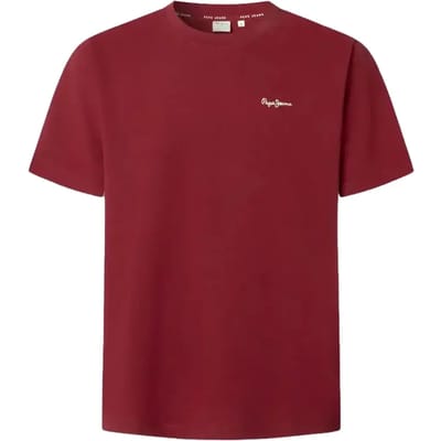 Pepe Jeans Contrast Connor T-shirt Met Korte Mouwen Rood L Man