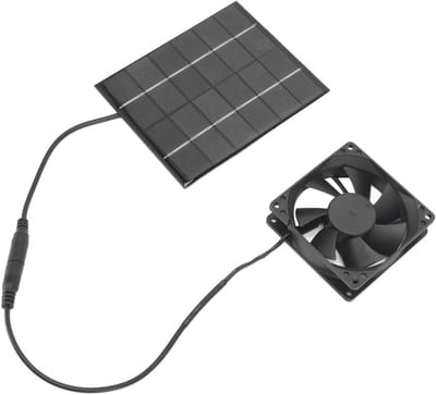 Ventilator voor Zonnepanelen - Afzuigventilator voor Schuren en Hokken