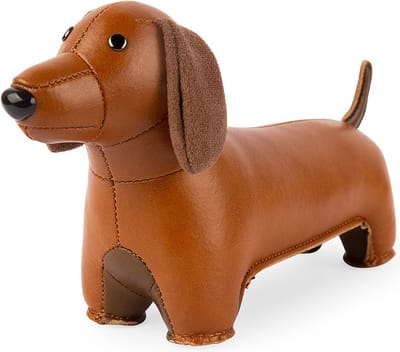 Zuny Teckel-Bruin-Paperweight