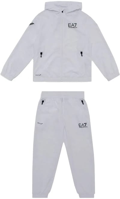 Ea7 Emporio Armani 8nbv08_bn4hz Trainingspak Grijs 10 Years Jongen